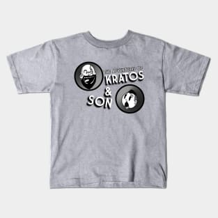 The Adventures of Kratos & Son Kids T-Shirt